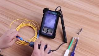 How to use Fiber Insception Scope Fiber Optic Video Inspection Fiber Optic Scope 400x TIP600V [upl. by Coop]