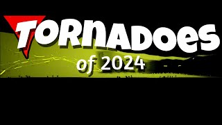 Tornadoes of 2024 Pecos Hank intro recreation Roblox Twisted Edition [upl. by Nyltak]