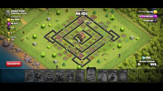 TH8 attack strategy to easy win 3 star clash of clanscoc [upl. by Moraj]