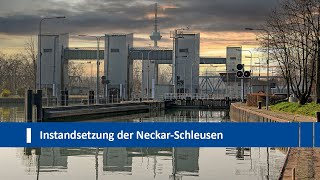 Schleusen Feudenheim und Schwabenheim am Neckar [upl. by Adamski]