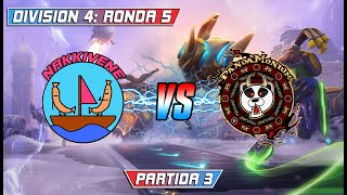 Heroes Lounge Ronda 5 Div 4 Nakkivene VS Pandamonium Parte 3 [upl. by Ebbarta]