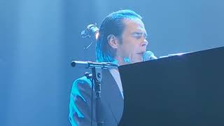 Nick Cave solo The Weeping Song live in Asheville [upl. by Aznecniv]