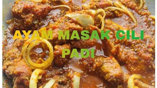 AYAM MASAK CILI PADI  RESEPI MUDAH DAN SEDAP 👍 cooking food kitchenappliance ayam foodie [upl. by Zed681]