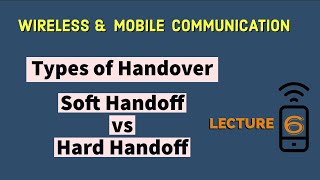 Types of Handover  Soft Handoff vs Hard Handoff  MCHO  NCHO  MAHO [upl. by Aivatahs86]