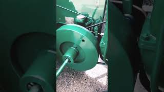 Operating an 80 year old tractor  تشغيل حراثة عمرها ثمانين سنة [upl. by Lashonde]