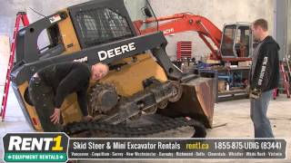 How To Change A Skid Steer Track  Easiest Method [upl. by Wallford]