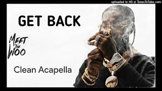 Pop Smoke  Get Back Clean Studio Acapella AI Optimised [upl. by Haukom]