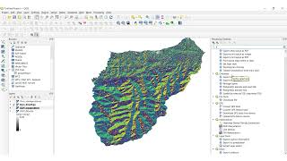 Delimitación de la cuenca con QGIS  Grass [upl. by Jillene290]