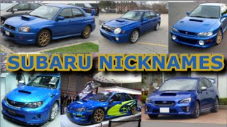 Subaru Nicknames Whats with ALL the quotEYESquot [upl. by Bartholemy461]