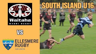 Waitaha vs Ellesmere South Island U16 14th September 2024 [upl. by Hoag]