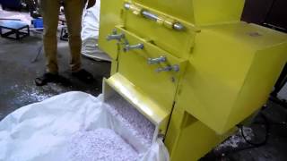 plastic grinding equipment  plastic waste grinder machine manufacturers [upl. by Lefty]