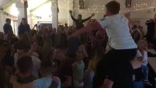 Vatersay Boys Ceilidh in Vatersay Hall July 2018 [upl. by Apeed122]