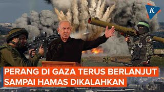 Netanyahu Tegaskan Perang Akan Terus Berlanjut Sampai Hamas Kalah [upl. by Kippar]