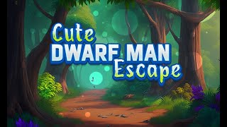 G4K Cute Dwarf Man Escape Game Walkthrough [upl. by Akinet439]