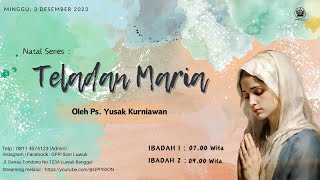 SUNDAY SERVICE I  03 Desember 2023  Ps Yusak Kurmiawan [upl. by Inalak]