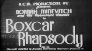 Borrah Minevitch amp His Harmonica Rascals  Boxcar Rhapsody 1942 [upl. by Ardnassak480]