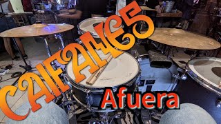 afuera  caifanes   Hugo Chavz R  drum cover [upl. by Aihsekin]