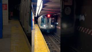 R179 🅒 train at 116th street mtasubway nyct railroad nycmta metro mtatransit train shorts [upl. by Wagstaff]