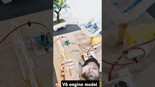 V6 engine motor powerful DC motorDC gear motortrending short [upl. by Enelez]