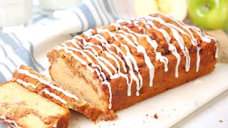 Apple Cinnamon Swirl Loaf  Delicious Fall Baking [upl. by Darrow]