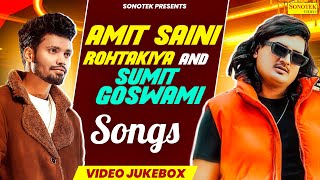 Amit Saini And Sumit Goswami Songs Jukebox  Amit Saini Song Jukebox  2024  Haryana Music Factory [upl. by Huba6]