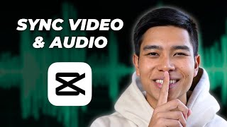 How to Automatically Sync Video amp Audio on CapCut  Mac amp PC [upl. by Ronaele]