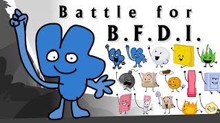 Battle for BFDI  Season 4a All Episodes [upl. by Durwin]