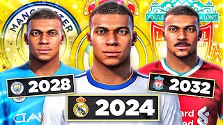 EU JOGUEI TODA CARREIRA DO MBAPPE no FIFA 22 [upl. by Adnwahsar]