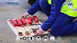 Monaflex Tutorial  OTR Tyre Repair 1300 through 295 Section [upl. by Htomit265]