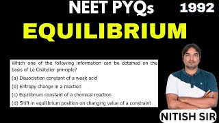 Which one of the following information can be obtained on the basis of Le Chatelier principle [upl. by Airotnes]