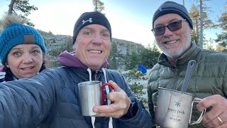 PCT Hike Over Snow from Donner Summit to Paradise Lake [upl. by Sturrock376]