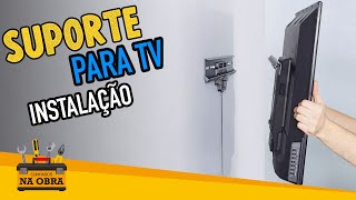 Como instalar Suporte para TV em Painel  Passo a Passo [upl. by Hiett]