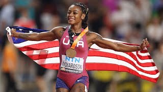 ShaCarri Richardson Leads USA to Victory in Womens 4x100m Relay Heats at Paris 2024 [upl. by Cinimmod]