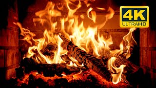 🔥 Cozy Fireplace 4K 12 HOURS Fireplace with Crackling Fire Sounds Crackling Fireplace 4K [upl. by Dianne]