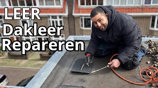 LEER Bitumen Dak Reparatie als een Pro Tips amp Technieken voor een Perfect Resultaat [upl. by Nyrret]