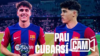 🔥 PAU CUBARSÍS DREAM CHAMPIONS LEAGUE DEBUT ✨ [upl. by Adihsar]