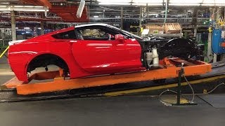 Chevy Corvette Stingray C7 Behind the Scenes of its Design Engineering amp Build  Part One [upl. by Eenad]