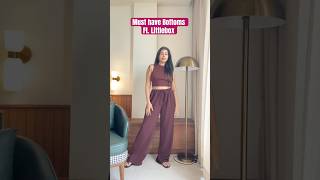 Must have Bottom wear  baggy jeans trouser etc ft Littlebox ashortaday fashionhaul ytshorts [upl. by Venetis]