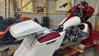 26” ROAD GLIDE BUILD UPDATE [upl. by Otrebide]