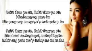 Bakit ikaw pa rin  Maricris Garcia wLyrics [upl. by Anaitat955]