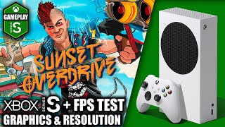 Sunset Overdrive  Xbox Series S Gameplay  FPS Test [upl. by Novyak]