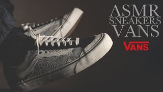 ASMR  Unboxing  Sneakers Vans Style 136 Decon VR3 shoe sole fabric sounds [upl. by Krahling327]