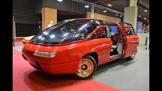 Video 1988 Bertone Genesis Minivan powered by Lamborghini V12 Bertone Genesis Minivan power [upl. by Hilaire489]