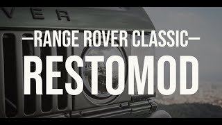 RANGE ROVER CLASSIC RESTOMOD BUILD SERIES  EP 10  FRONT AND REAR BUMPERS [upl. by Nnaeinahpets]