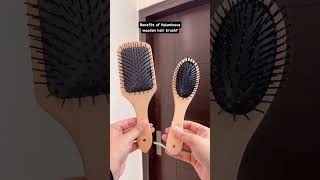 Wooden hair brush like vega hair brush [upl. by Nnav999]