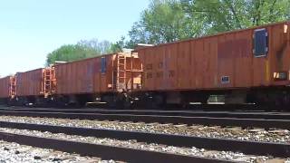 CSX  SOLAR PANEL STONE CAR TRAIN [upl. by Ehling118]