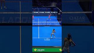 WHAT ARE THOSE SAVES 😱😱 Padel Highlights bestofpadel [upl. by Salem]