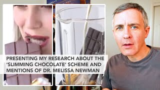 Slimming Chocolate Recipe Reviews Dr Melissa Newman and Keto Activate Explained [upl. by Ellevehc]