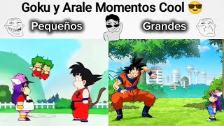 GOKU y ARALE Mejores Momentos Inolvidables anime Dragón Ball y Dragón Ball Super goku edit [upl. by Akinirt]