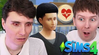 WHY DAN WENT TO HOSPITAL  Dan and Phil play The Sims 4 Season 2 12 [upl. by Enidualc]